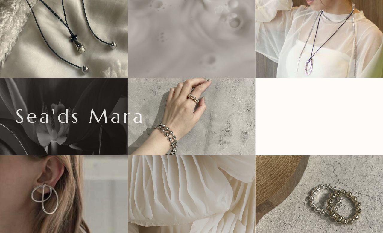 Sea'ds mara/シーズマーラ Medal necklace 22A1-08 ミックス | Shunal レディース/メンズカジュアル＆雑貨のセレクトショップ