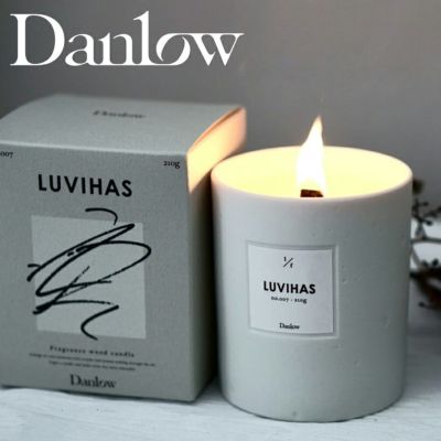 Danlow/ダンロウ FRAGRANCE WOOD CANDLE フレグランスウッドキャンドル