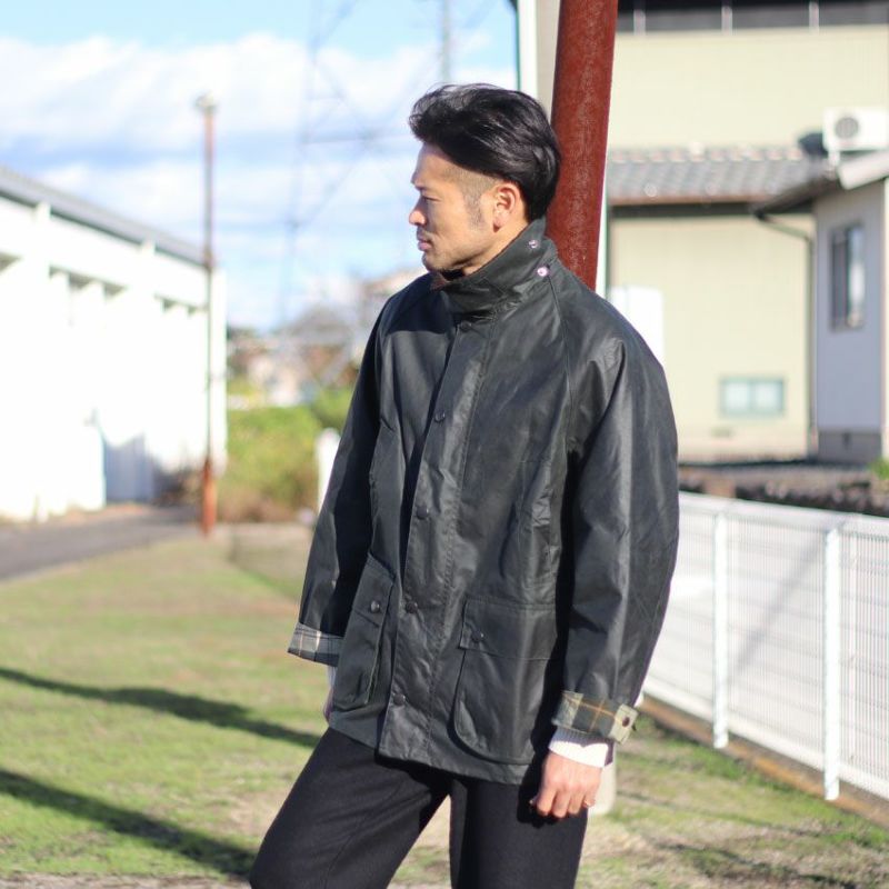 BARBOUR/バブアー オーバーサイズビデイル BEDALE ワックス 793