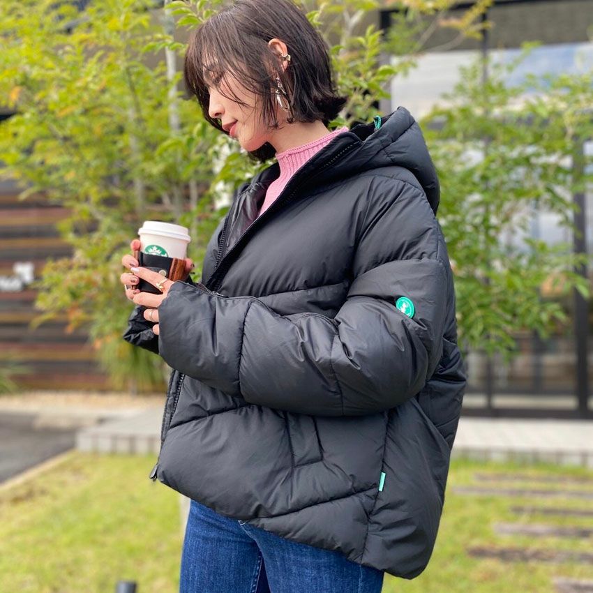 SAVE THE DUCK/セイブザダック ビックシルエットダウンジャケット  