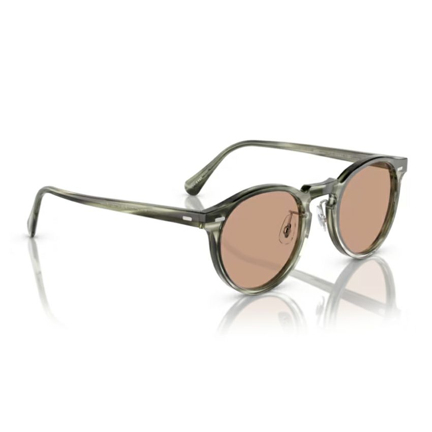 Gregory Peck Oliver Peoples サングラス　OV5186 Eyeglasses OV5186 - Sepia Smoke - Clear - アセテート | Oliver