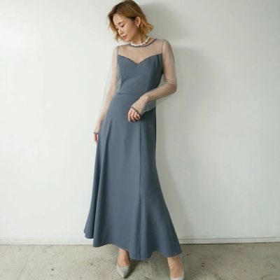 My shawty/マイシャウティー chicago satin day dress a2110003