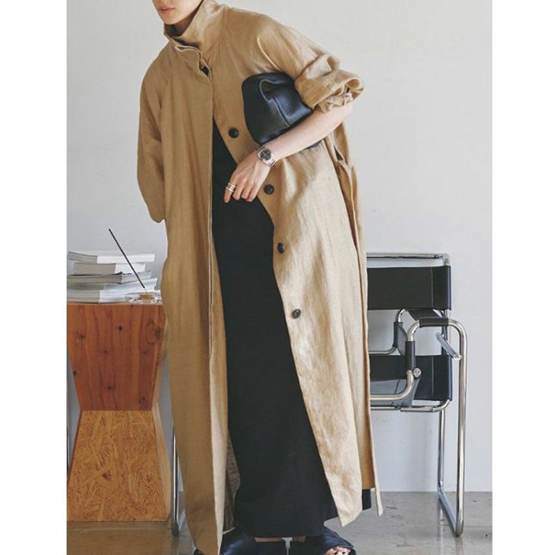 TODAYFUL/トゥデイフル Linen Trench Coat 12310004 | Shunal