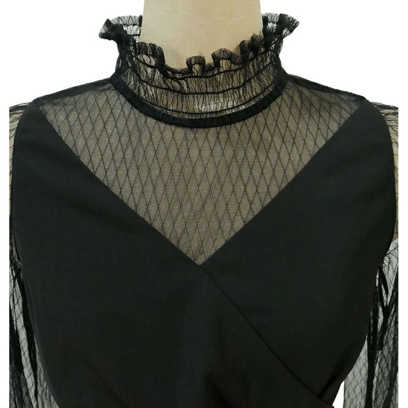 My shawty/マイシャウティー moana lace pencil dress a2202003