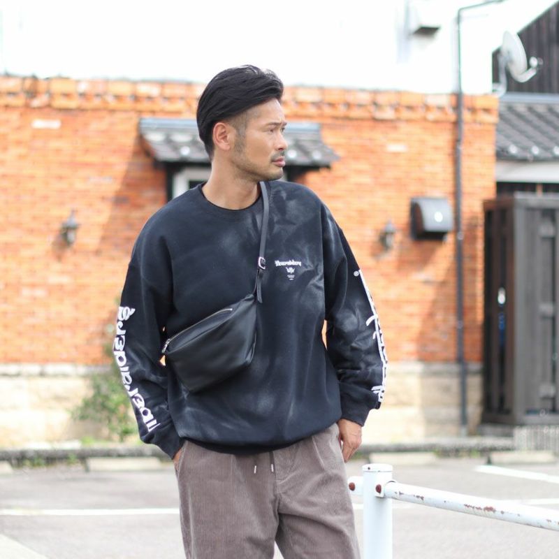 Liberaiders/リベレイダース LR SLEEVE LOGO VINTAGE CREWNECK