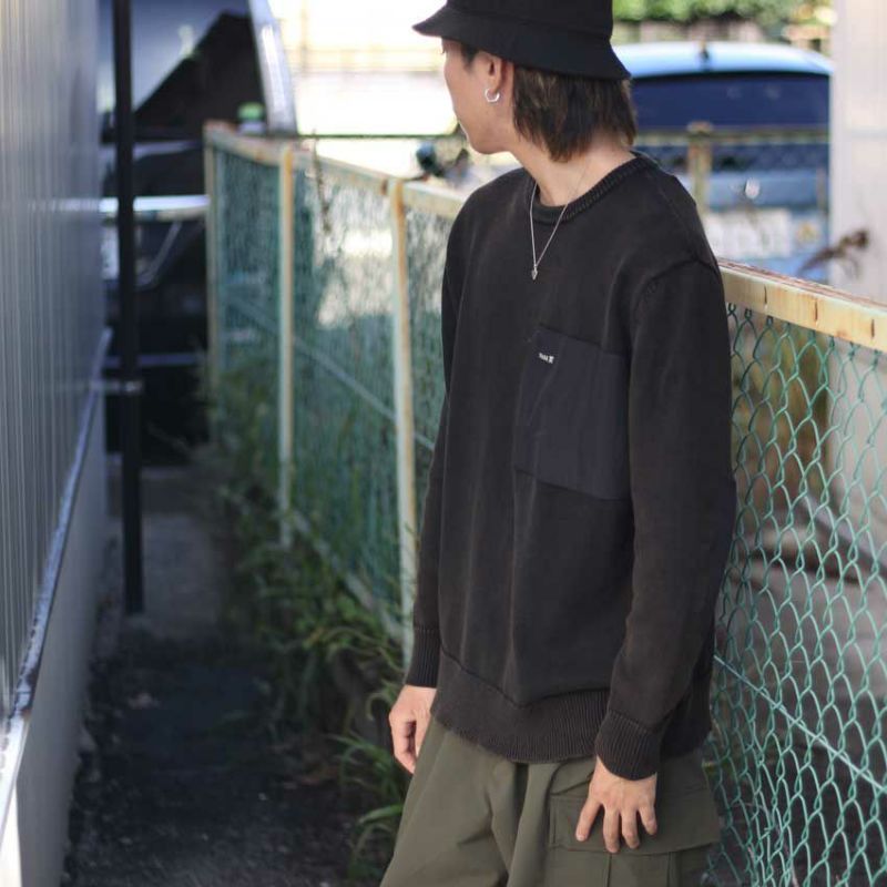 ROARK REVIVAL/ロアークリバイバル　SCOUT SWEATER　RKJ950　窪塚洋介　著名人　有名人　芸能人　ロアークリバイバル 　 かっこいい　かわいい　お洒落　綿１００％ 　ニット　セーター | Shunal　レディース/メンズカジュアル＆雑貨のセレクトショップ