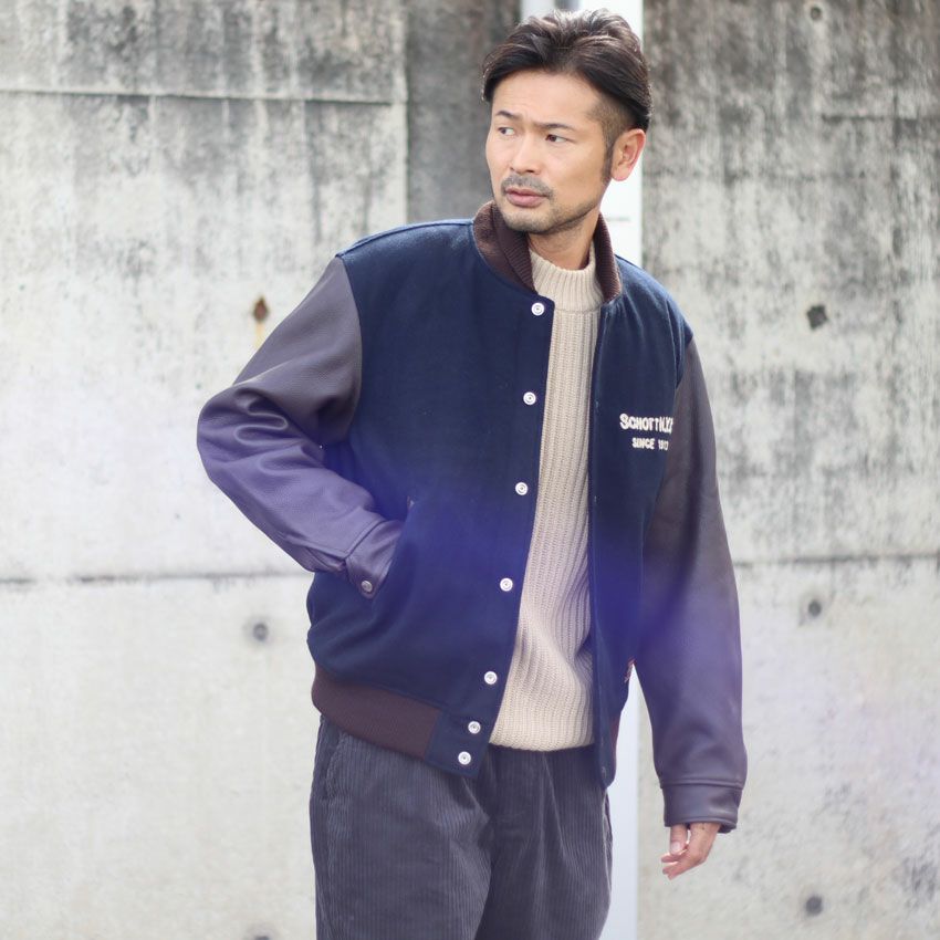 Schott/ショット SKOOKUM/×スクーカムコラボスタジャン 782-3252016  