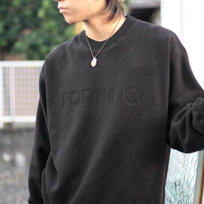 FORTUNA HOMME/フォルトゥナオム TECH Fleece Logo PO FHPO-0134