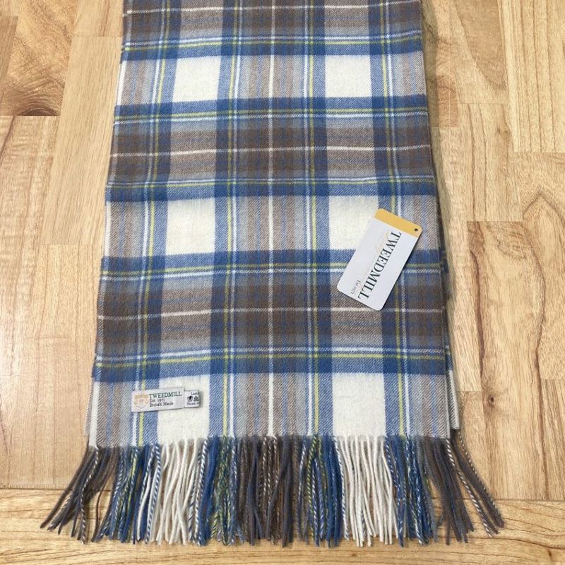 TWEEDMILL/ツイードミル チェック柄マフラー ユニセックス