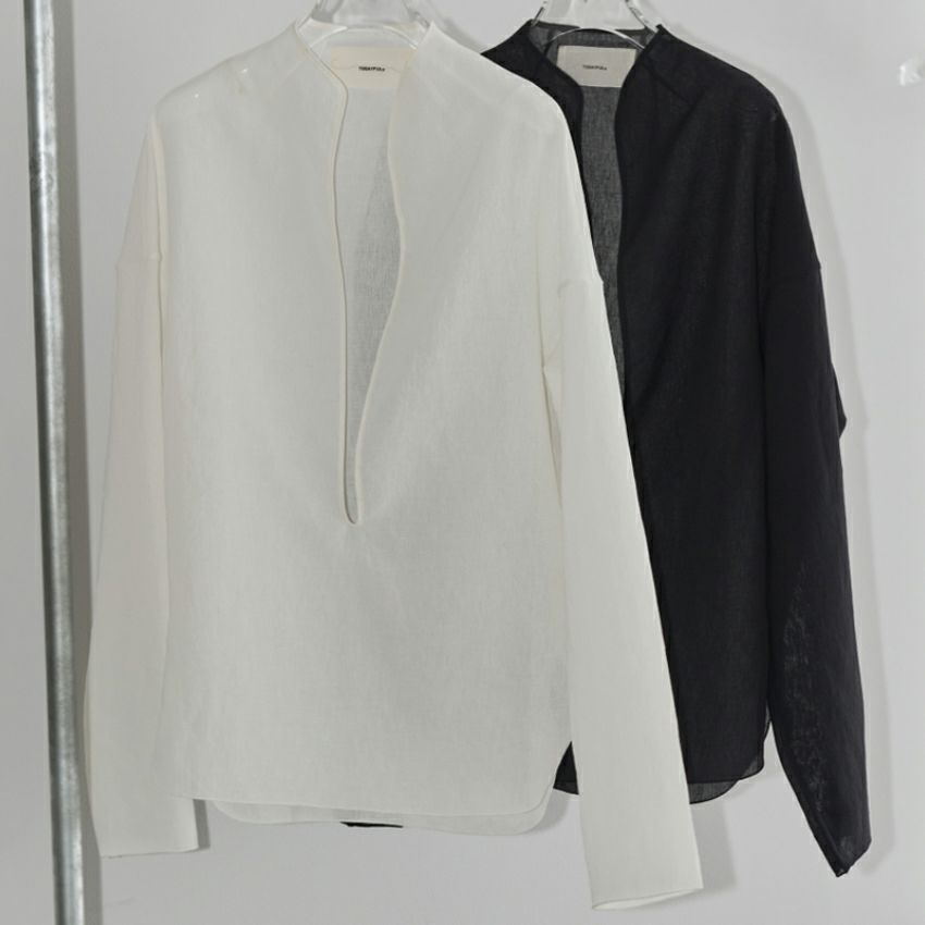 TODAYFUL /トゥデイフル Slub Slit Shirts 12310416 シアートップス 