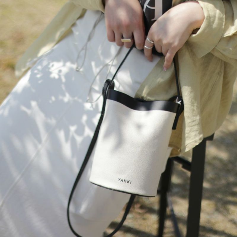 YAHKI/ヤーキ CROSS BODY BAG YH-629 ボディーバッグ バケツ型