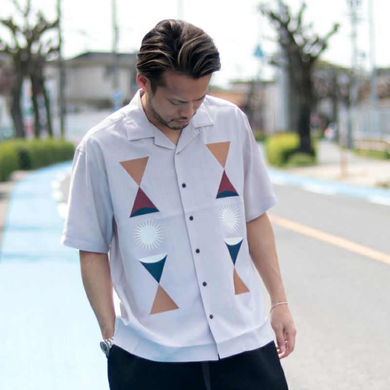 roark revival 開襟シャツ　ロアーク roark revival 開襟シャツ ロアーク ROARK REVIVAL ロアーク