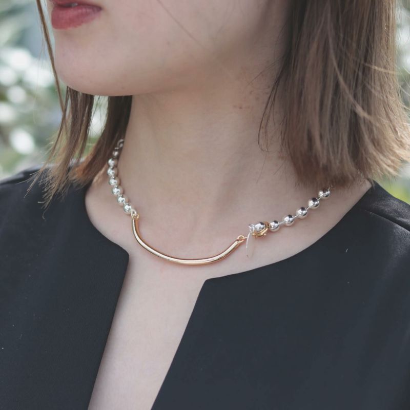 シーズマーラ Combination ball chain Bracelet sea'ds mara】combination ball chain bracelet /【シーズマーラ