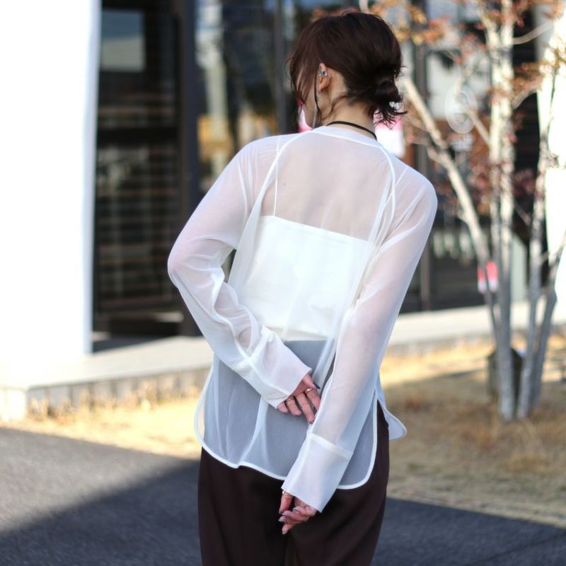 TODAYFUL /トゥデイフル Sheer Raglan Long T-shirts 12510408
