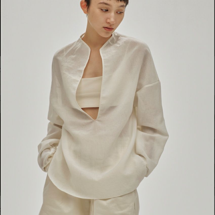 予約】TODAYFUL /トゥデイフル Slub Slit Shirts 12510411 シアー 