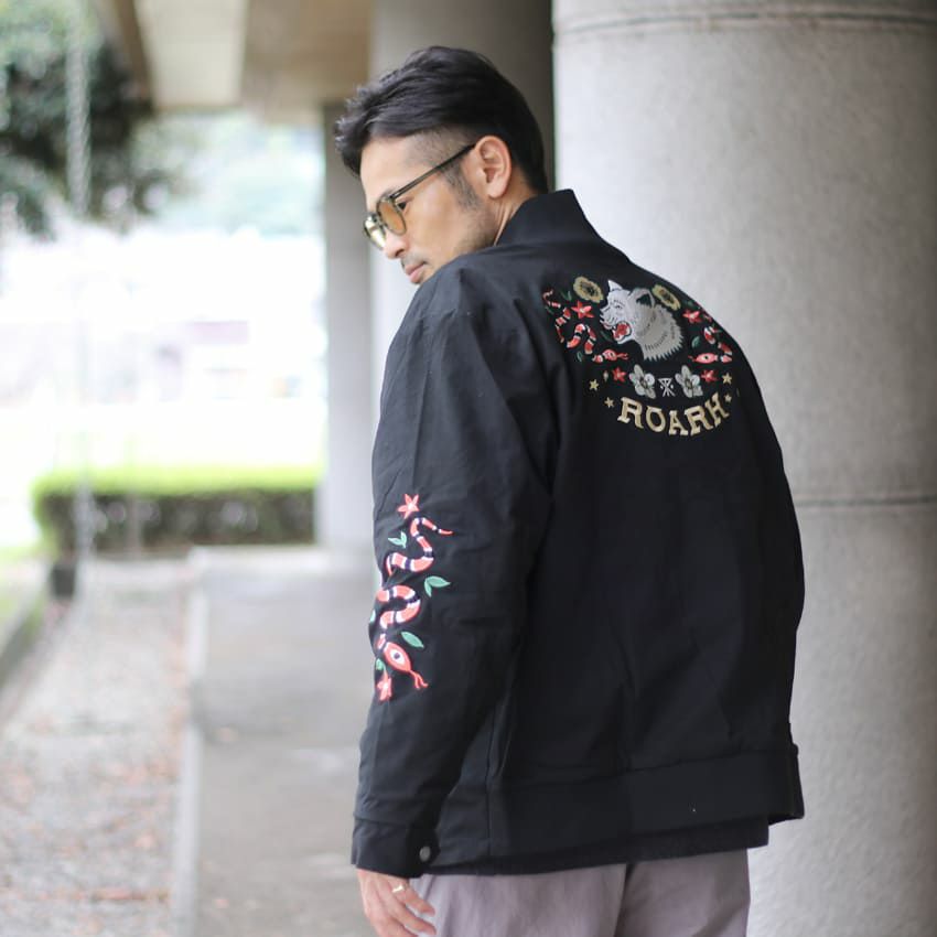 ROARK REVIVAL/ロアークリバイバル 刺繍ブルゾン RJJ1053 スカジャン  