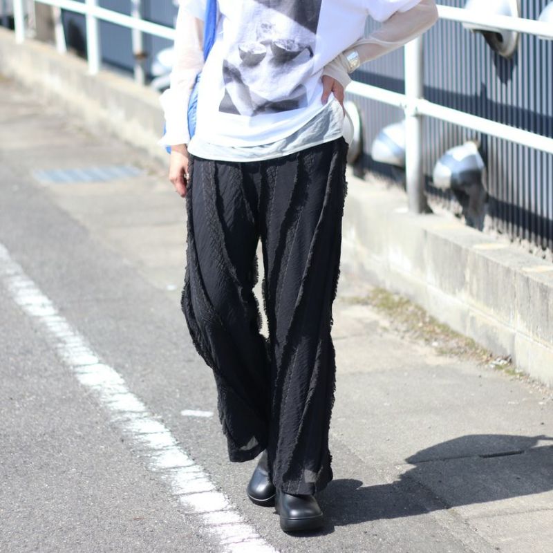 TODAYFUL /トゥデイフル Sheer Jacquard Trousers 12510705
