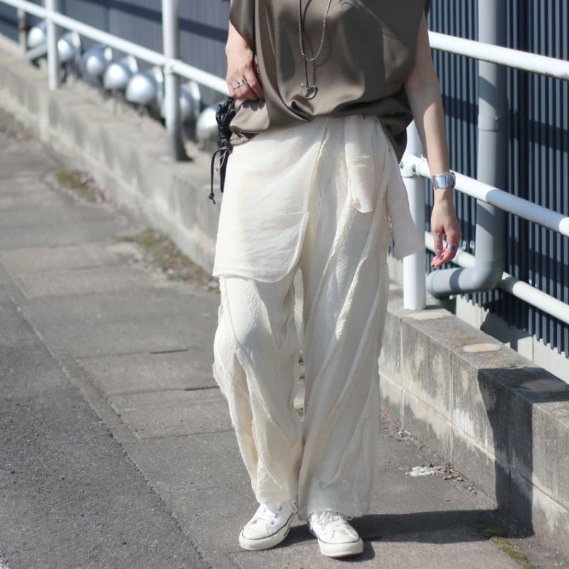TODAYFUL /トゥデイフル Sheer Jacquard Trousers 12510705