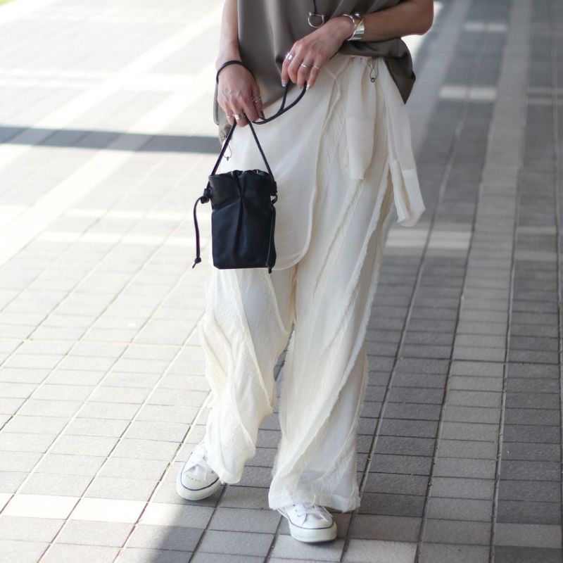 TODAYFUL /トゥデイフル Sheer Jacquard Trousers 12510705