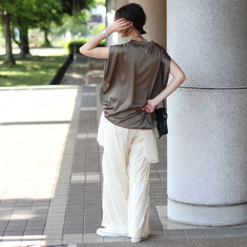 TODAYFUL /トゥデイフル Sheer Jacquard Trousers 12510705
