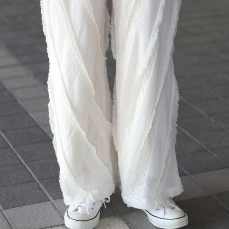 TODAYFUL /トゥデイフル Sheer Jacquard Trousers 12510705