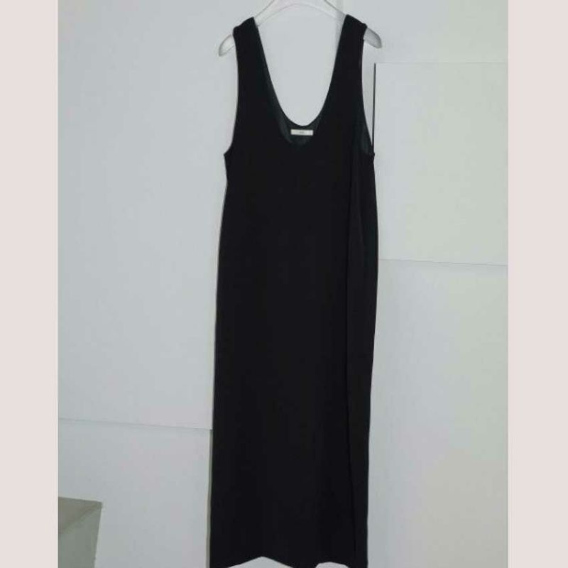 値下げ【anuke アンヌークTwill Uneck Onepiece】 ànuke online store（アンヌーク） / Twill Uneck OnepieceTwill