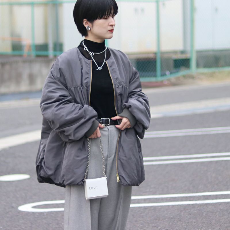 CHIGNON/シニヨン ZIPスリーブMA-1ブルゾン 4745-242MK ブルゾン 