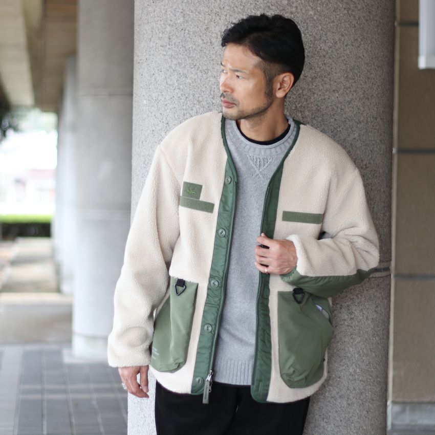 Liberaiders/リベレイダース LOST HORIZON REVERSIBLE CARDIGAN 