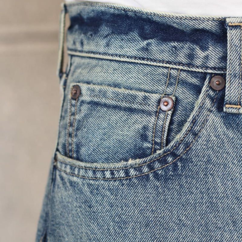 JOHNBULL/ジョンブル 13.5オンスダメージワイドテーパードデニム JOHNBULL/ジョンブル 13.5オンスダメージワイドテーパードデニム