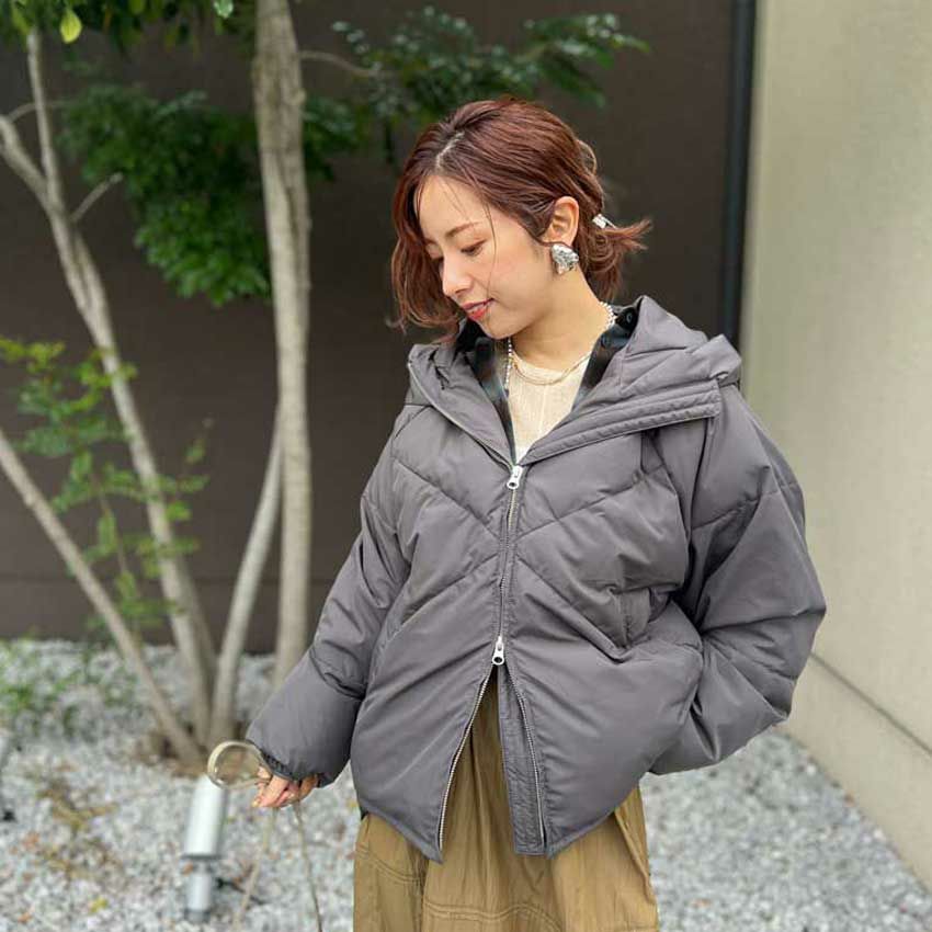 CLOCHE/クロッシェ オーバーサイズコクーンダウンコート 452-84512 