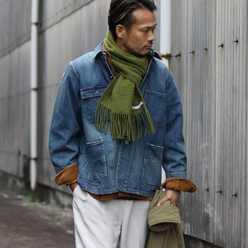 Attick by Johnbull ジョンブル デニムジャケット カバーオール Attick by Johnbull】ビッグデニムジャケット | ジョンブル公式