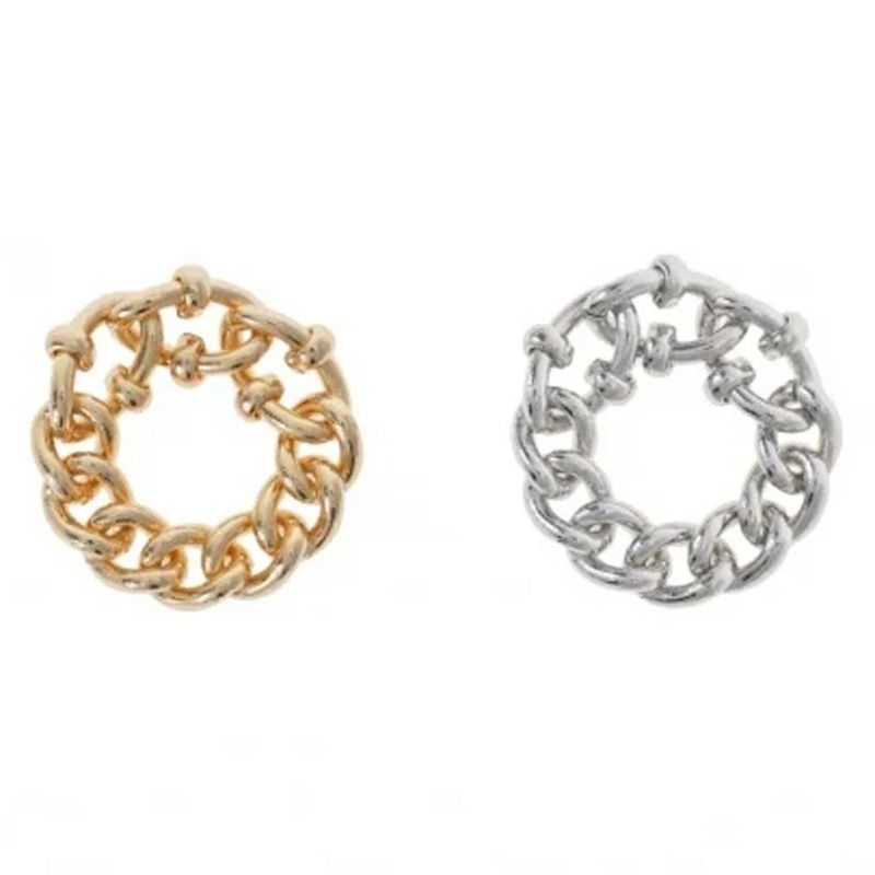 Sea'ds mara/シーズマーラ Crab chain ring 25A1-16 ゴールド