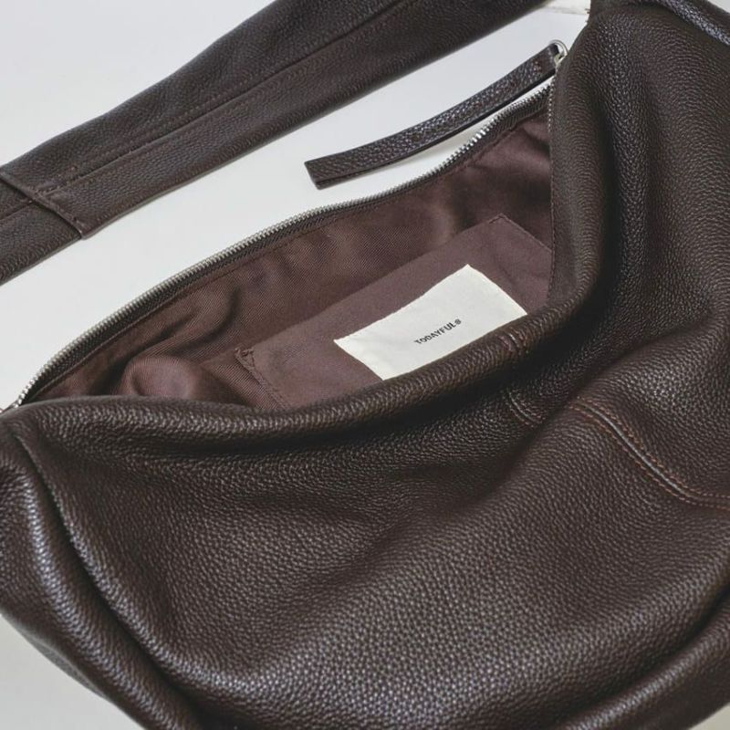 TODAYFUL /トゥデイフル Leather Shoulder Bag 12421024 斜め