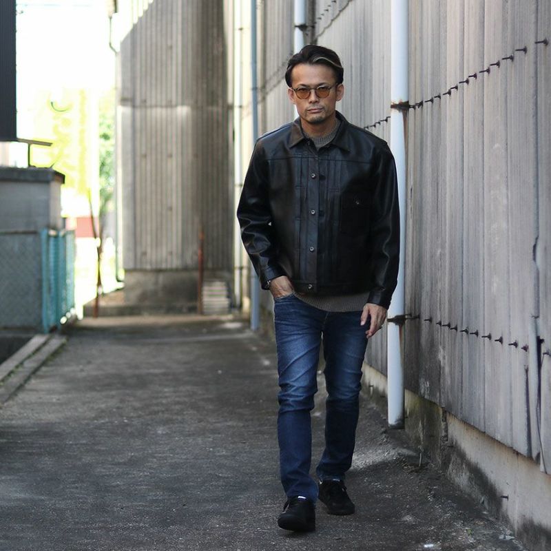 サンチュ Schott クラシック トラッカー ジャケット シングル Schott N.Y.C ショット シングル トラッカージャケット