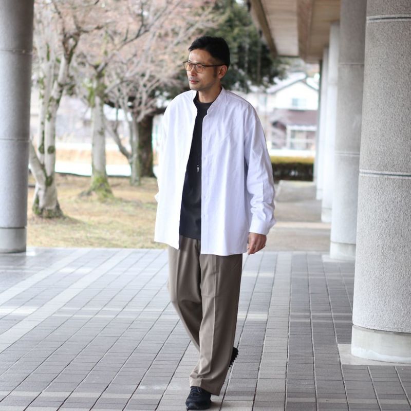 FORTUNA HOMME/フォルトゥナオム Double Linen Shirts FHSH-0183
