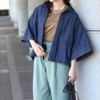 trois トロア　ブルゾン　ノーカラー　グレディブリリアン最終値下げ trois トロア ブルゾン ノーカラー グレディブリリアン最終