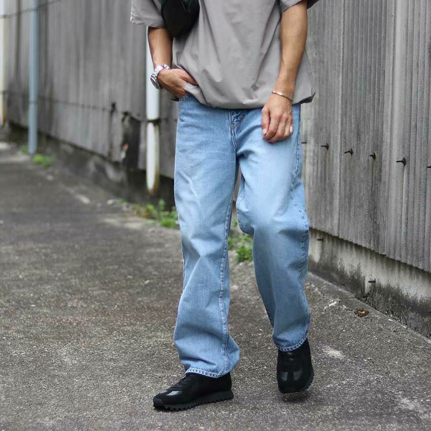 edit clothingテーパードルーズデニム25s/sサイズ2未使用