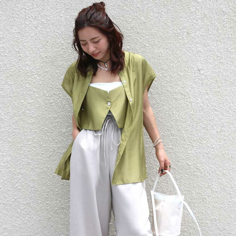 新品　chignon シニヨンアイボリー刺繍ビスチェ CHIGNON(シニヨン)/刺繍レースキャミビスチェ : アンドゥ - 通販