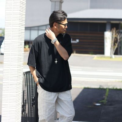 【難あり!伊勢谷友介氏着用 ROARK REVIVAL】半袖シャツ ROARK ロアークリバイバル 半袖シャツ伊勢谷氏着用
