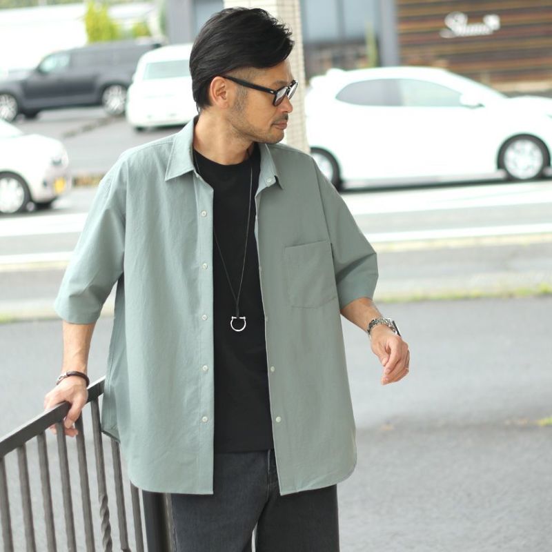 ドゥーズィエムクラスJOHNBULL シャンブレーシャツ FREEサイズ DENIM DELIGHT DAYS】ヴィンテージシャンブレーオープンカラー