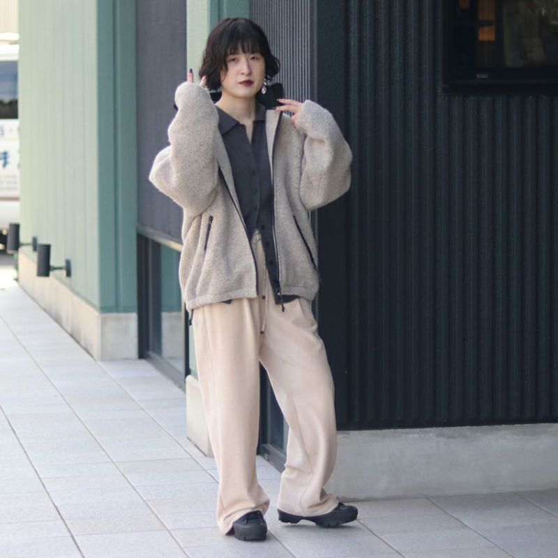 TODAYFUL/トゥデイフル Wool Boa Zip Jacket ウールボアジップ