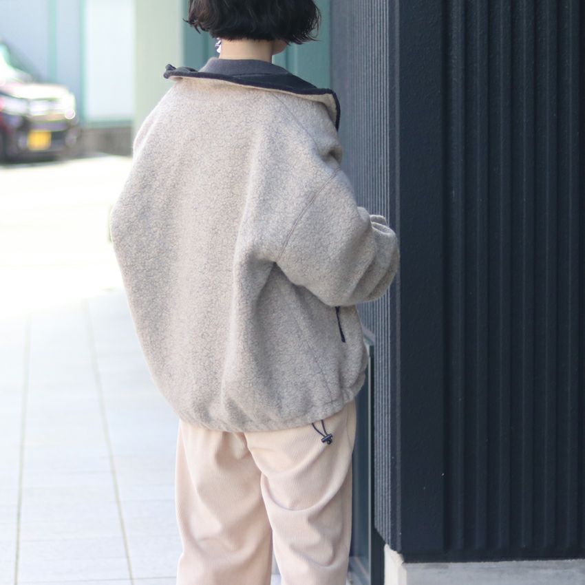TODAYFUL/トゥデイフル Wool Boa Zip Jacket ウールボアジップ