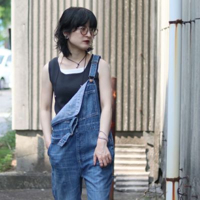  CLOCHE/クロッシェ　スクエアニットタンクトップ　562-85511 インナー トレンド レイヤード