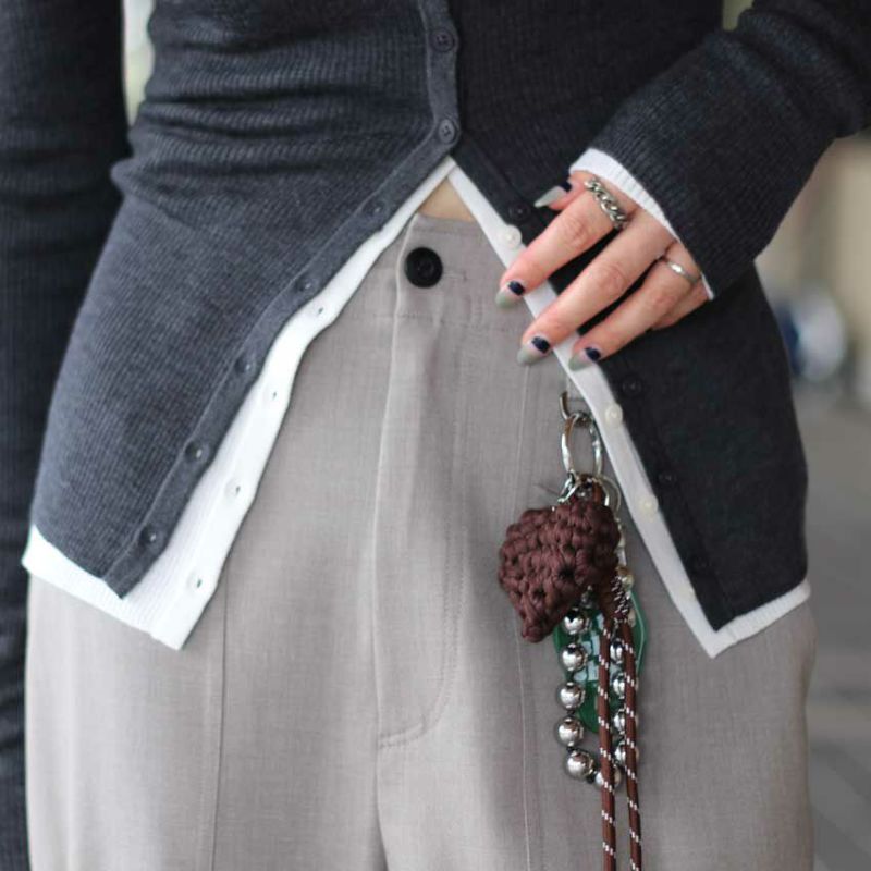 TODAYFUL Silkwool Knit Cardigan チャコールグレー TODAYFUL(トゥデイフル) / Life's online store（ライフズ