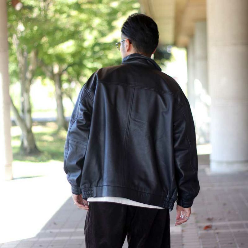 EDIT CLOTHING/エディットクロージング Sheep leather blouson ED-393