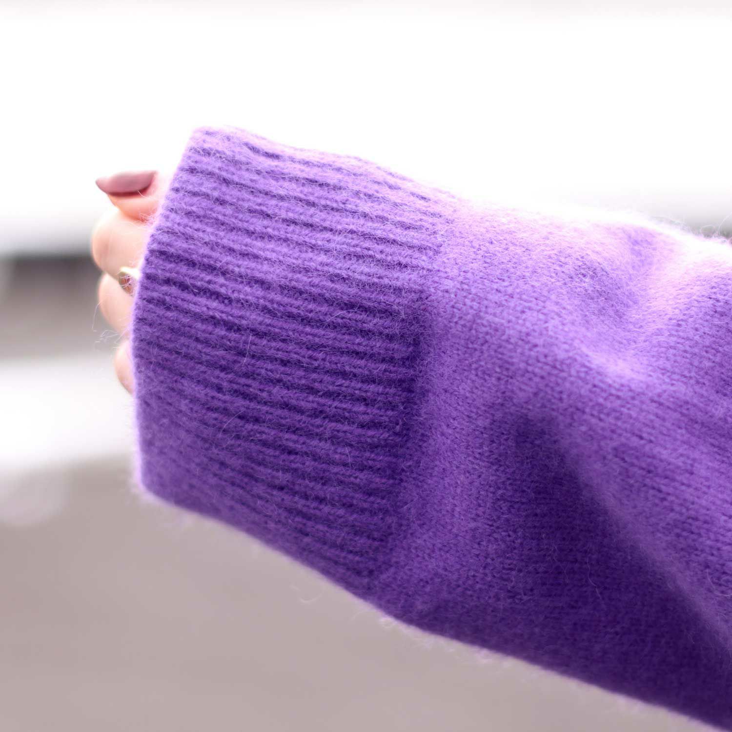 TORRAZZO DONNA/トラッゾドンナ 2WAYモヘアVネックニット 6263-530